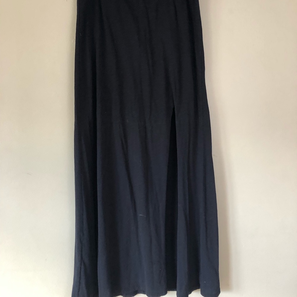 Maxi Skirt with Slit Leg